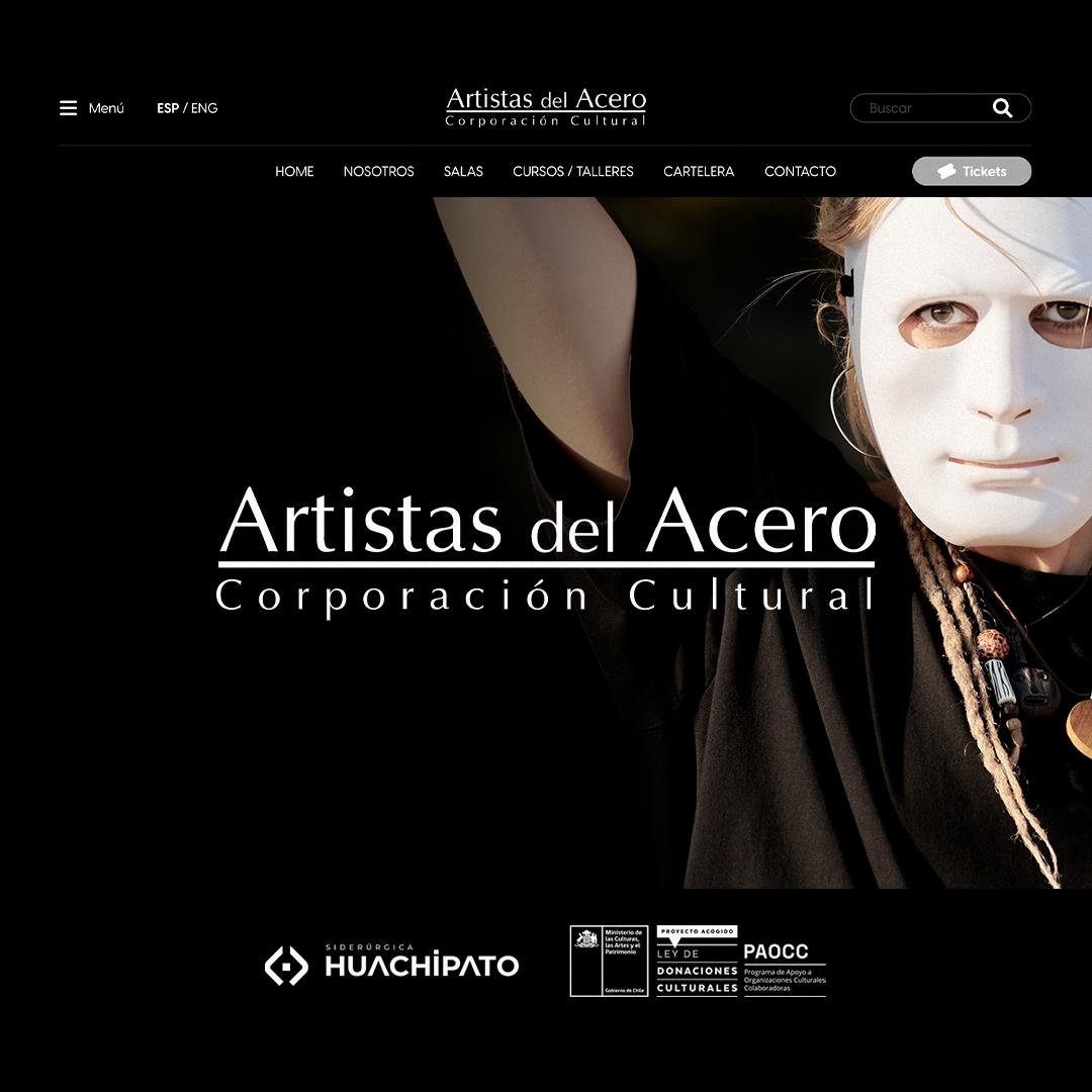 Web Artistas Del Acero